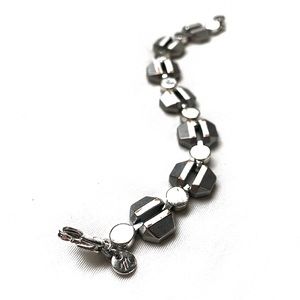 Madewell Chainlink Silver Metal Bracelet